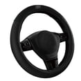 thumbnail image 7 of Skechers Air Cooled Memory Foam Steering Wheel Cover, Breathable Comfort Grip, Soft Leather, All-Season Fit for Cars, SUVs, and Trucks Hot Black, 7 of 7