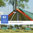 thumbnail image 4 of Yuarrent Toldo de fiesta Lona impermeable Carpa Sombra Jardín Aire libre Camping Canopy Picnic Senderismo Picnic Pesca Playa Refugio carpas, 4 of 6