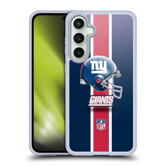 Head Case Designs NFL New York Giants Logo Helmet Soft Gel Case for Samsung Galaxy S23 FE 5G