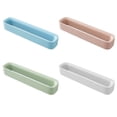 thumbnail image 3 of Wall Mounted Shoe Rack With Sticky Hanging Strips Space Saving Storage Organizer, 3 of 7