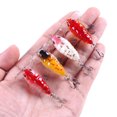 thumbnail image 3 of 4cm 4g Mini Insect Fishing Lures Outdoor 3d Eyes Artificial Fake Baits Swimbait Fishing Tackle For Trout Bass, 3 of 9