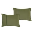 thumbnail image 4 of Bed-in-a-Bag 9-pieces Puja Olive Green Comforter and Sheet Set, Bed in Bag Green Bedding Set - Cal King Size, 4 of 8