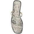 thumbnail image 4 of Journee Womens Brisa Multi Strap Slip On Flat Sandals, 4 of 9
