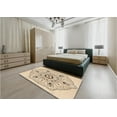 thumbnail image 4 of Ahgly Company Indoor Rectangle Patterned Bronze Brown Area Rugs, 3' x 5', 4 of 6
