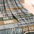 thumbnail image 3 of Wooden Texture Word Blanket Birthday Gift for Women - Luxurious 50x60 Birthday Blanket - Fabulous Gift Idea for Women and Men, 3 of 5