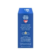 Band-Aid Flexible Fabric Premium Adhesive Bandages, 3/4 x 3, 100/Box
