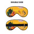 thumbnail image 2 of Goofa The Chicken Family Printed Sleep Eye Mask for Men Women, Zero Eye Pressure Sleeping Mask, Light Blocking Night Blindfold, Soft Eye Shade Cover, 2 of 7