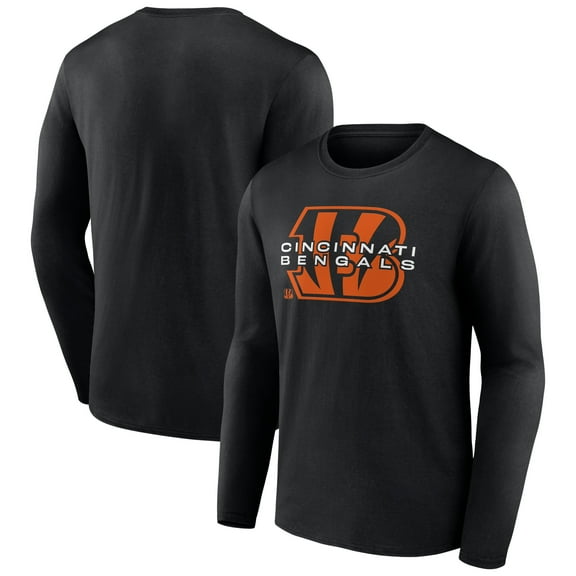 Men's Black Cincinnati Bengals Advance to Victory Long Sleeve T-Shirt