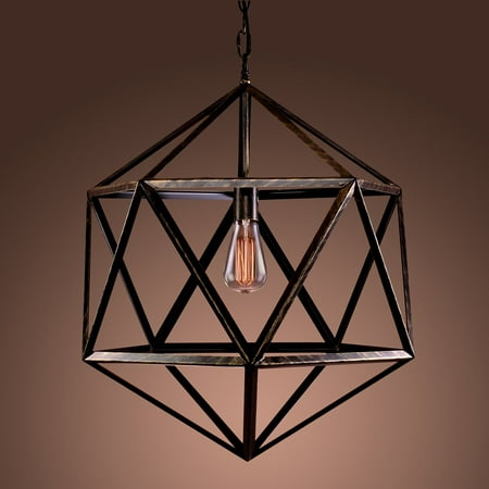 

Lindsay Cage 1-light Edison Lamp with Bulb