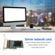 thumbnail image 5 of Tarjeta de Interfaz de Red, Conexión PCIe X1 ESTABLE PCB Gigabit Server Network Tarjeta RTL8111 Chip para PC para Linux, 5 of 7