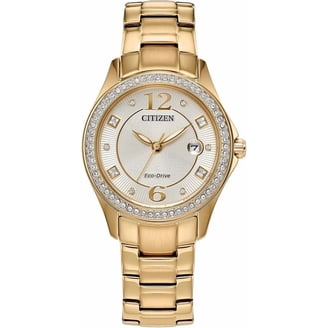 Citizen Women's Eco-Drive Modern Axiom Black Stainless Steel Watch