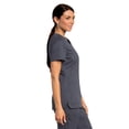 thumbnail image 3 of Landau All Day Women's Mechanical Stretch Two Pocket V-Neck Scrub Top, Style 4143, 3 of 4