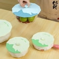 thumbnail image 5 of Pack of 4 Silicone Bowl Covers Food Grade Stretch Lids Fridge Storage Accessory, 5 of 19