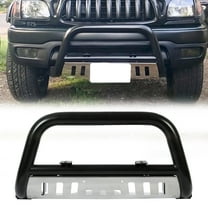 Kojem Bull Bar Push Grille Brush Guard Bumper Front 3'' for 1996-1998 Toyota 4Runner 1998-2004 Tacoma