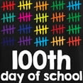thumbnail image 3 of CafePress - 100Th Day Of School Pajamas - Women's Short Sleeve Print T-Shirt and Pants Dark Cotton Pajama Set, 3 of 7