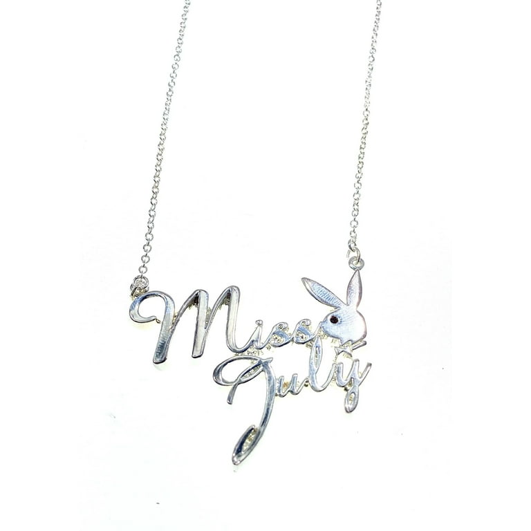Playboy Miss January Necklace Walmart