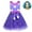 B, variant on Kids Envy Emotions Cartoon Movie Costume Girls Birthday Halloween Cosplay Outfit