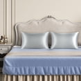 thumbnail image 2 of Unique Bargains Satin Pillowcases with Envelope Closure 2pcs, 2 of 9