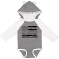 thumbnail image 3 of Inktastic Parkinson's Awareness Gray Ribbons and Flag Boys or Girls Long Sleeve Baby Bodysuit, 3 of 5