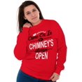 thumbnail image 4 of Christmas Come On In Chimney Is Open Sweatshirt for Men or Women Brisco Brands M, 4 of 6