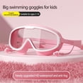 thumbnail image 5 of Pyaiiner Hd Kids Swimming Goggles UV Protection Anti Fog Children Large Frame Waterproof Swimming Goggles for Age 3-16 Kids Toddler Goggles, 5 of 10