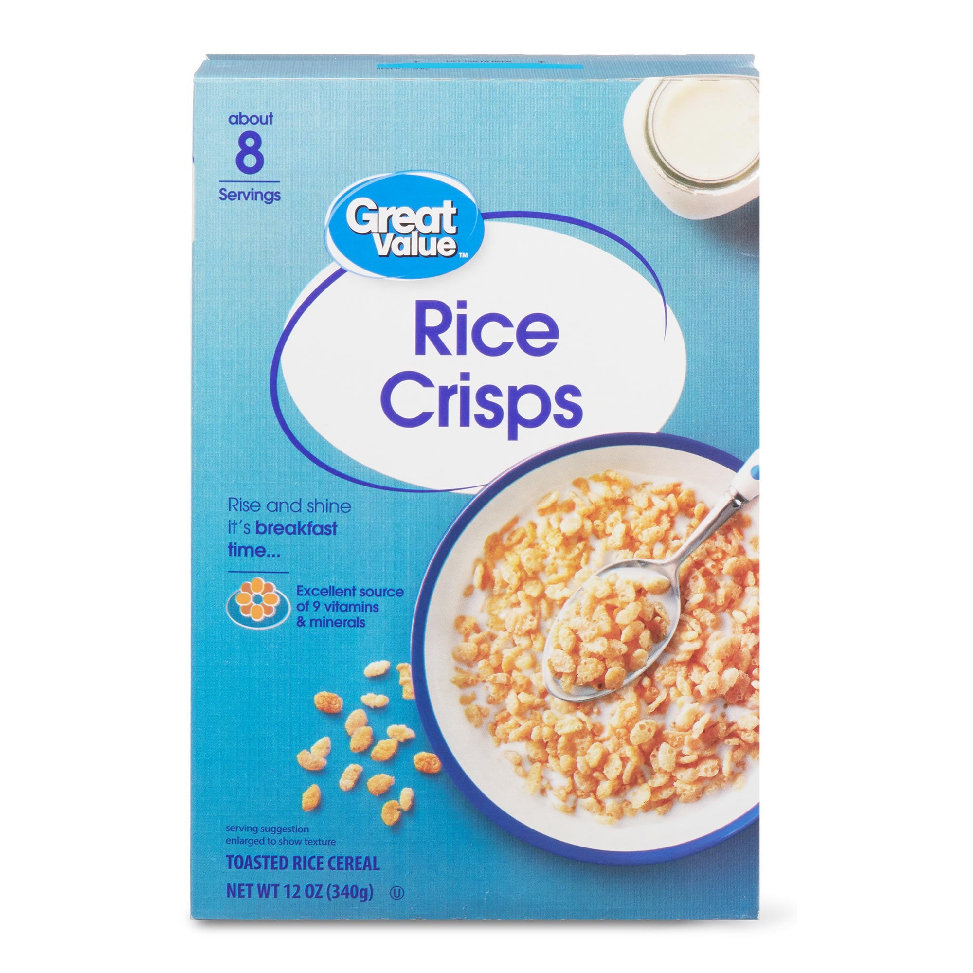 Great Value Rice Crispers Rice Cereal
