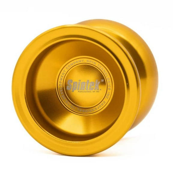 Spintek R1 Pro Yo-Yo - Responsive YoYo with Unresponsive Bearing Kit Included (Gold)