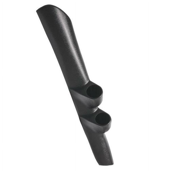 GlowShift | Black Full Size Dual Pillar Gauge Pod for 2nd Gen 1998-2002 Dodge Ram 24 Valve 5.9 Cummins 2500 & 3500