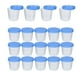 thumbnail image 3 of 50pcs 40ml Vaso de orina Vasos de orina estériles de plástico Vasos de recolección de muestras con tapas Contenedor de orina Contenedores de muestras Accesorios para análisis de orina (color aleatorio HOMEMAXS MX7650744, 3 of 6