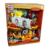 Learning Curve Play Town Pirate Ship and Pirates Set - Wooden Figure Play System