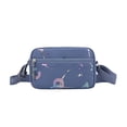thumbnail image 2 of Bolso de teléfono tipo cartera pequeña para mujer, bolso cruzado de tela ligera con correa ajustable, compatible con teléfonos de 6.7 pulgadas, accesorio casual para uso diario., 2 of 6
