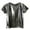Grey, variant on Women's T-Shirts Women's Fashion Casual Round Neck Short Sleeve T-Shirt Solid Color Loose Fit Top Basic Tee Silver,XXL