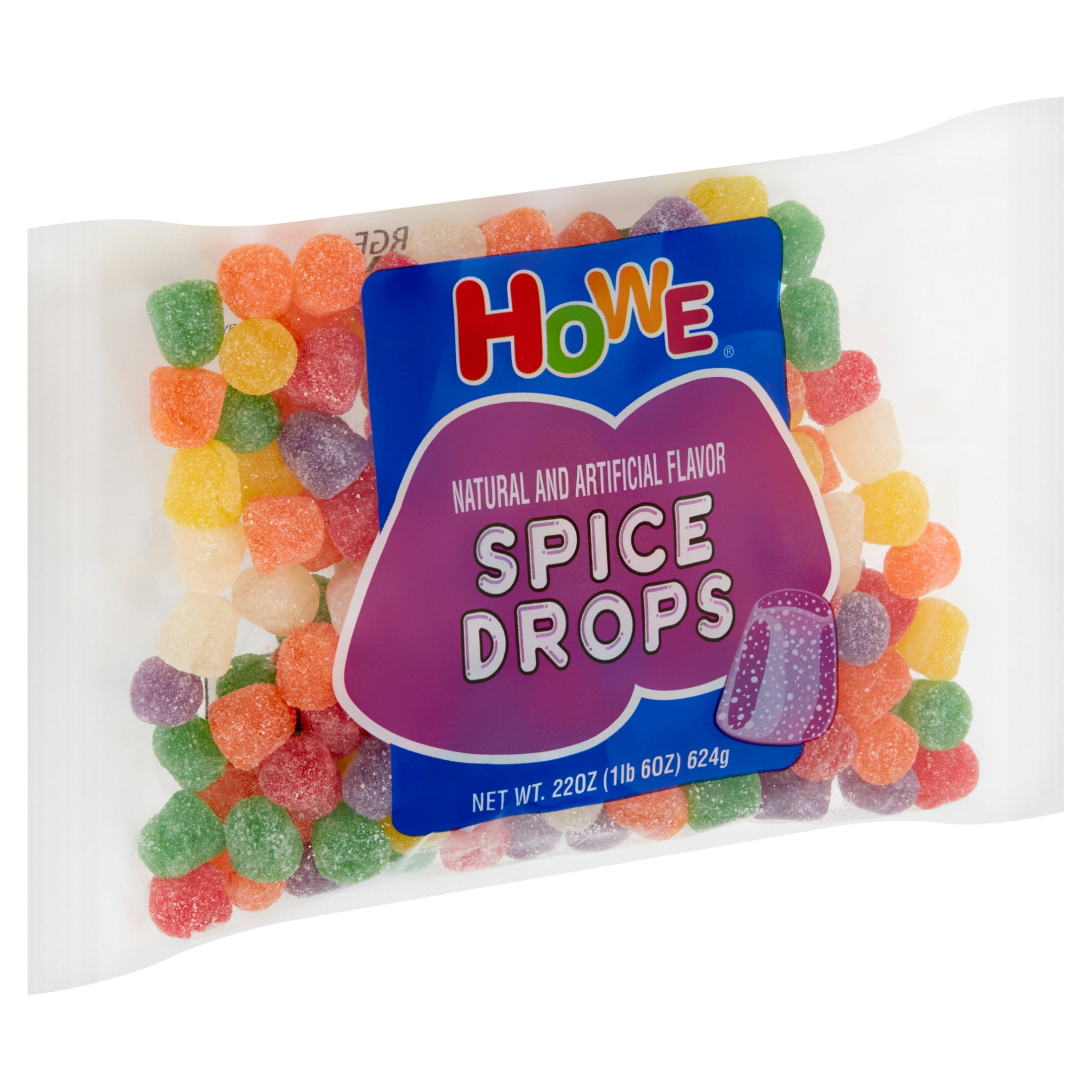 (3 pack) Howe Spice Drops Chewy Candy, 22 oz, Bag