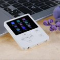 thumbnail image 3 of Thin Lightweight Portable Color Screen HiFi MP3 MP4 Music Player USB2.0 Cross Button White, 3 of 4