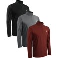 thumbnail image 1 of Camisa Jumgear-life de manga larga con cremallera, paquete de 3 unidades, talla XL, 1 of 6