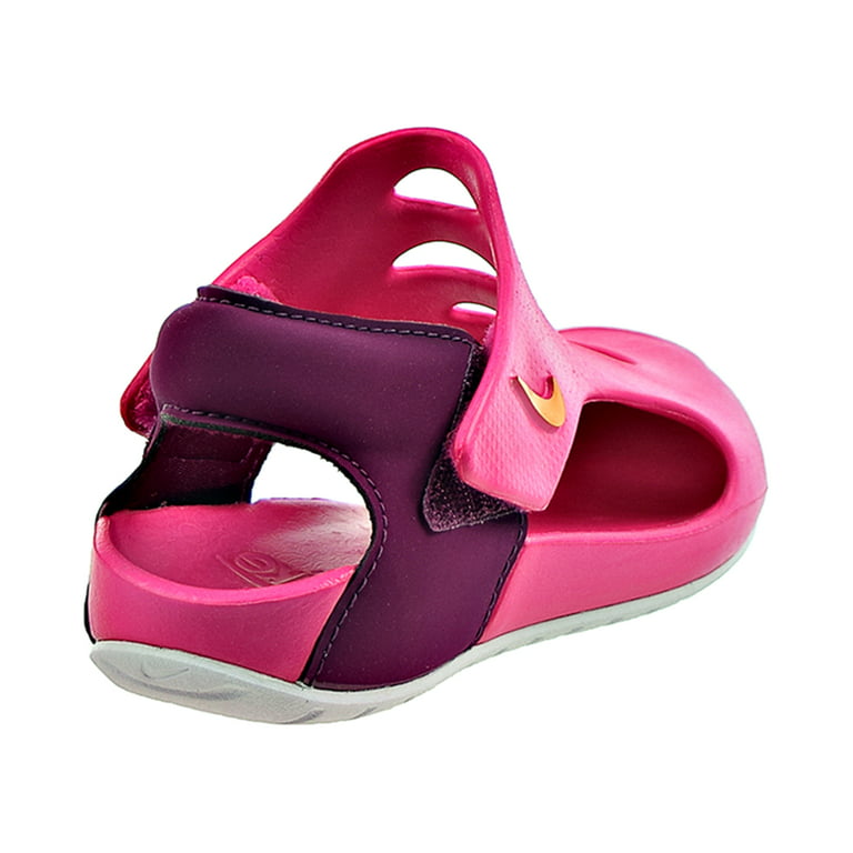 Ongemak Belonend oplichterij Nike Sunray Protect 3 (PS) Little Kids' Sandals Pink Prime-Sangria-White  dh9462-602 - Walmart.com