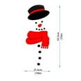 thumbnail image 3 of EGNMCR Wall Stickers, Cute Stickers Christmas Snowman Magnetic Fridge Sticker Wall Sticker the Sticker, 3 of 8