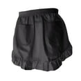 thumbnail image 3 of yotijay Half Apron Elegant Kitchen Cooking Apron with 2 Pockets Washable Waitress Waiter black, 3 of 9