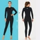 thumbnail image 3 of Traje de buceo Traje de buceo Mangas largas Pantalones largos Pareja Mantenga cálido Piel de buceo Traje de surf para snorkeling Natación en agua fría Negro XXL 1.5mm Advancent OD003628-11, 3 of 7