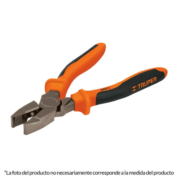Pinza de Electricista Truper 7 Mango Comfort Grip 17329