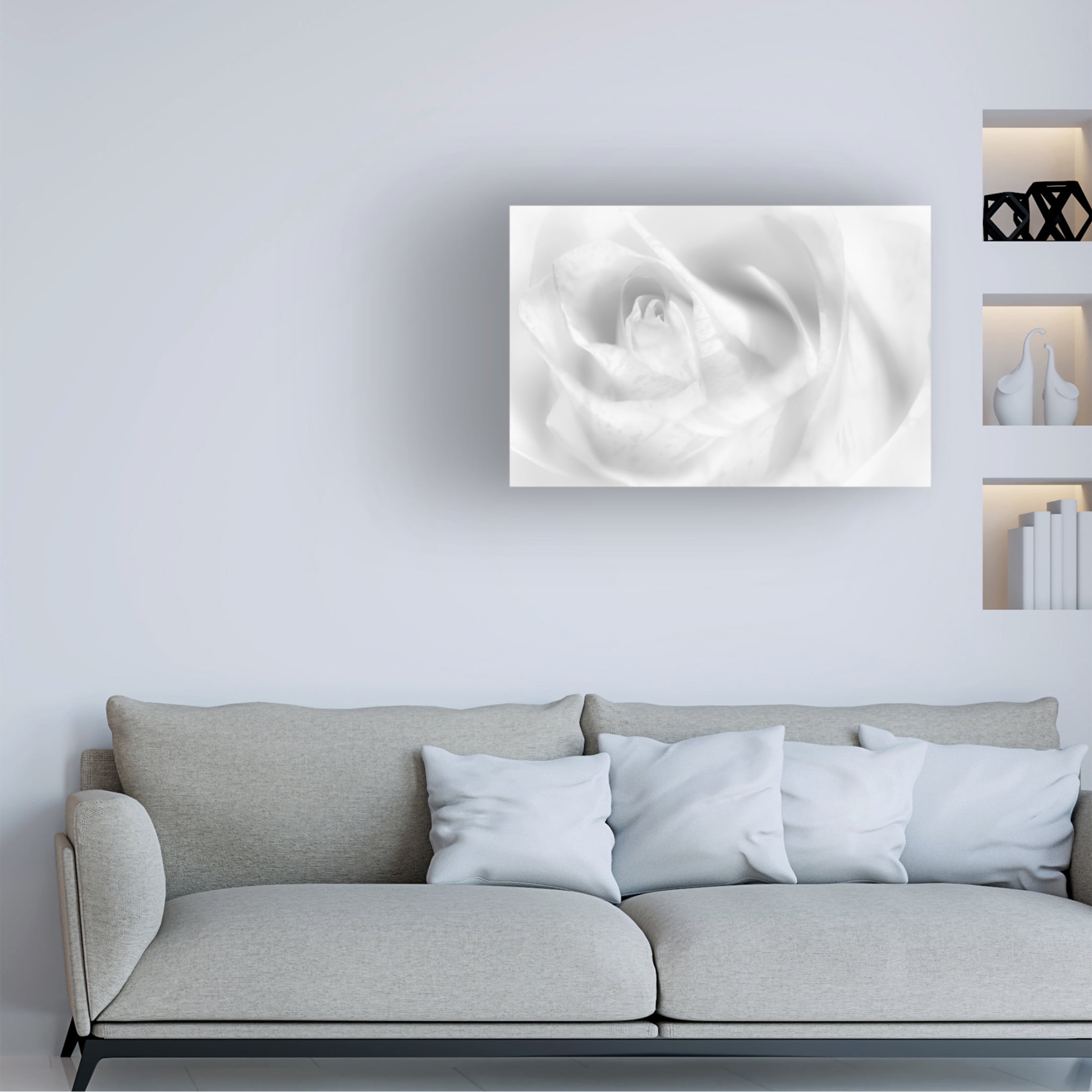 Trademark Fine Art Peter Pfeiffer Hint Of A Rose Canvas Wall Art