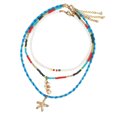 thumbnail image 1 of 3 Pcs Collier de Perles Bohème Étoile Ananas Collier Pendentif Boho, 1 of 10
