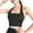 Black, variant on Mrat Push up Sports Bra Women Seamless Hanging Neck Sports Bra Open Back Padded Workout Cropped Tank Tops Push up Sports Bra S-256 Red-A M