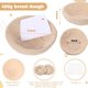 thumbnail image 3 of Juego de 5 cestas de fermentación de pan Banneton de 8,5 pulgadas, cestas de fermentación de masa madre redondas, cuenco de fermentación de masa Banneton con revestimientos y esparcidores para hacer, 3 of 8