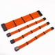 thumbnail image 5 of Moyic Cable de alimentación de extensión, conectores flexibles para PC, juego de cables ligeros y prácticos resistentes al desgaste, adaptador de Cables de computadora Naranja, 5 of 8