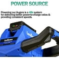 thumbnail image 3 of Landworks Electric Earth Auger and Drill Bit - 48V 2Ah Battery System, 6" x 30", 3 of 5