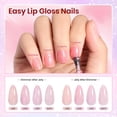 thumbnail image 3 of Set de esmaltes de uñas Beetles Jelly Gel, 20 colores, purpurina rosa, 3 of 7