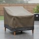 thumbnail image 5 of Funda Individual Para Sofá, Funda Antipolvo Para Silla De Jardín, Protector Para Silla De Patio, Gris-negro, 190T, 96-5x89x79cm Gris-negro 190T 96-5x89x79cm, 5 of 8