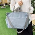 thumbnail image 1 of Bolso de hombro casual unisex Lona de gran capacidad Bolsa de trabajo de viaje con múltiples bolsillos, 1 of 8