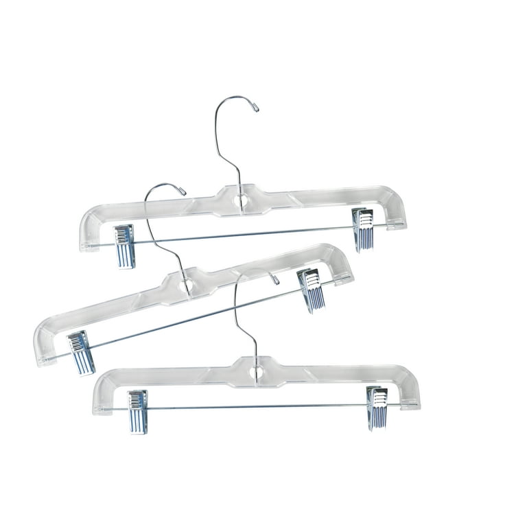 14 Heavy Duty Clear Skirt/Pant Hangers